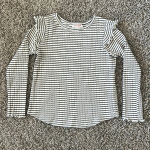 Cat and Jack striped long sleeve shirt. Size 5T.
